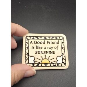 Trinity Pottery A Good Friend Is Like A Ray Of Sunshine Magnet